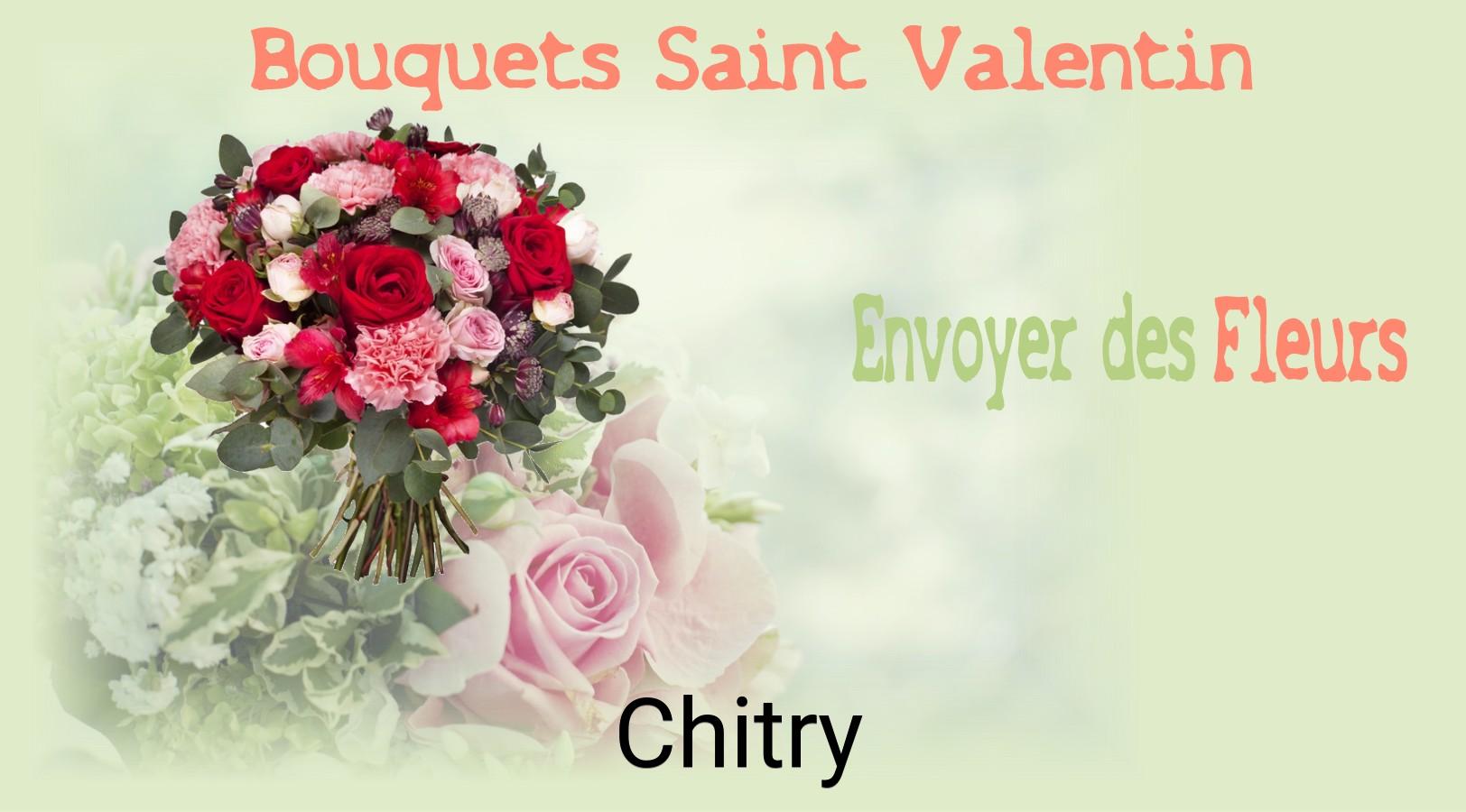 Roses de Saint-Valentin livrées à Chitry